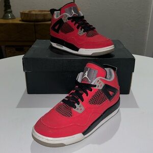 Jordan 4 Retro GS “Toro Bravo” Youth Size 4.5Y